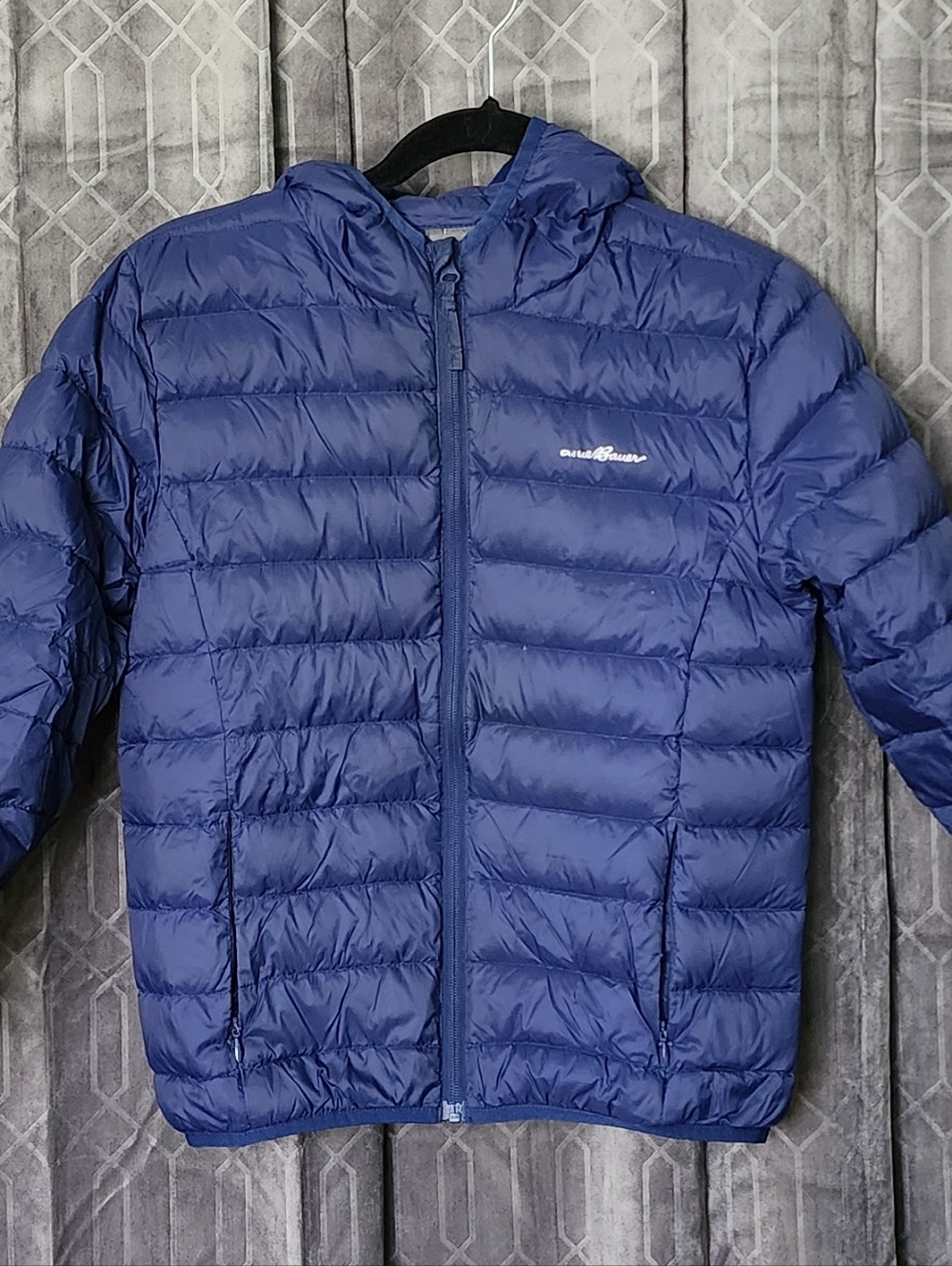 Kid's Eddie Bauer Blue Packable Puffer Jacket